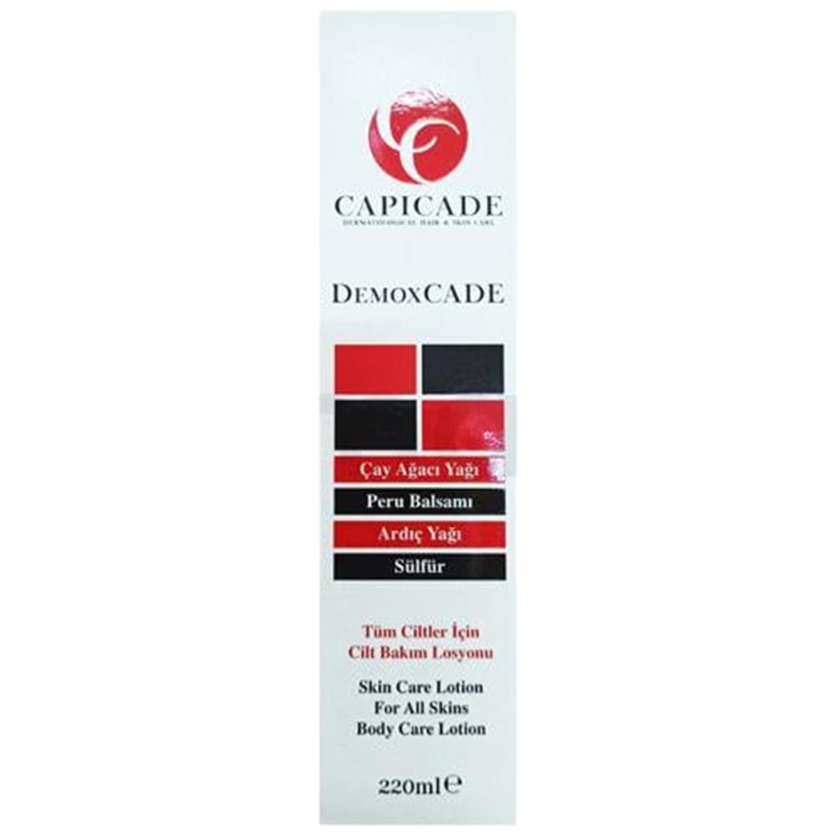 Capicade Demoxcade Vücut Losyonu 220 ml 