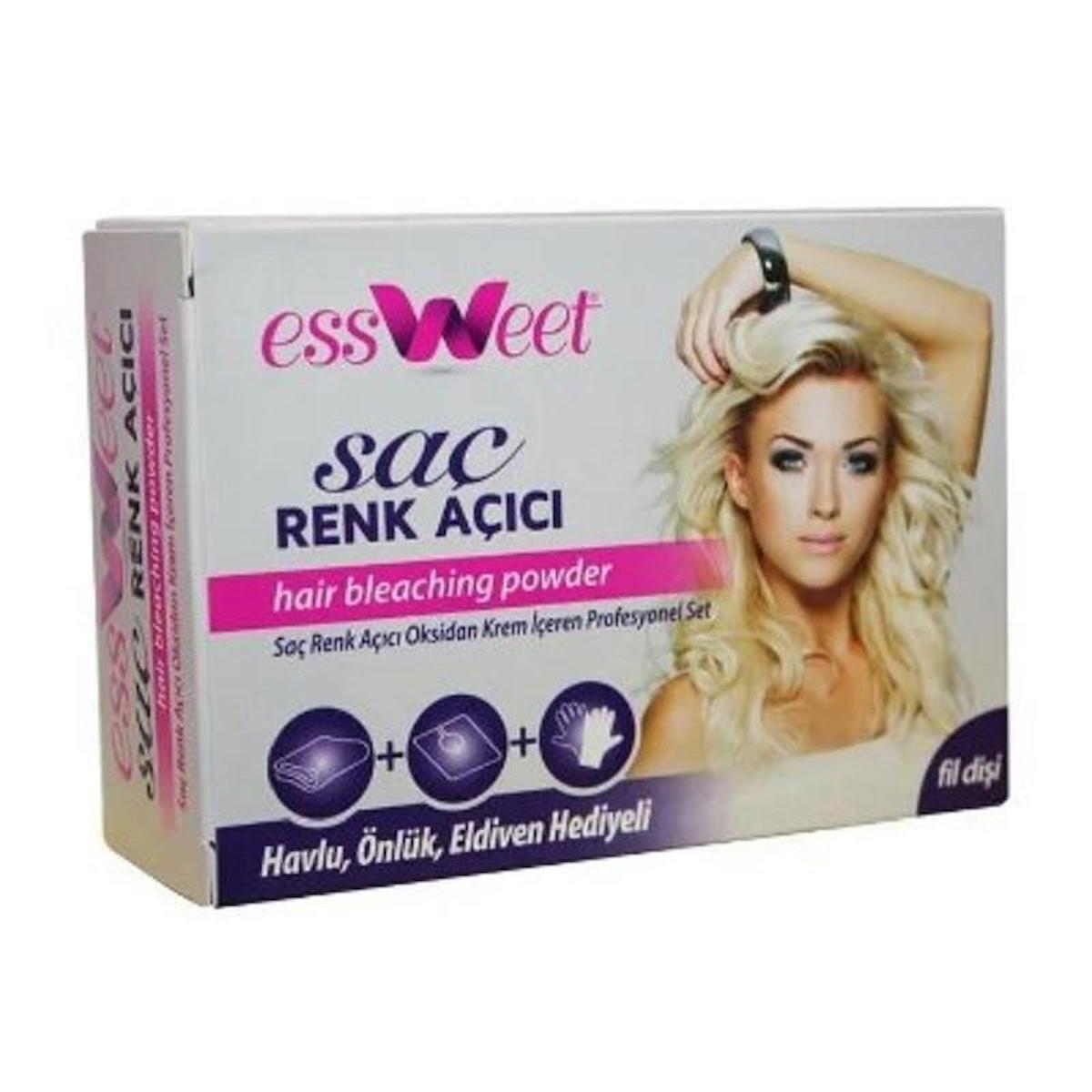 Essweet Saç Renk Açıcı Set - Krem 60 ml + Pudra 25 gr