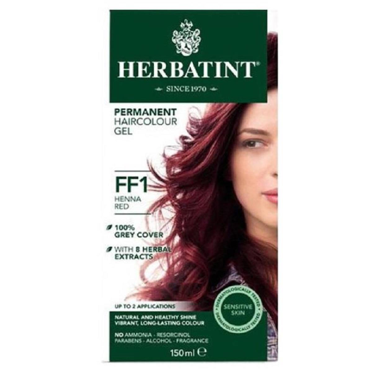 Herbatint Bitkisel Saç Boyası FF1 Henna Red Kına Kırmızı 150 ml