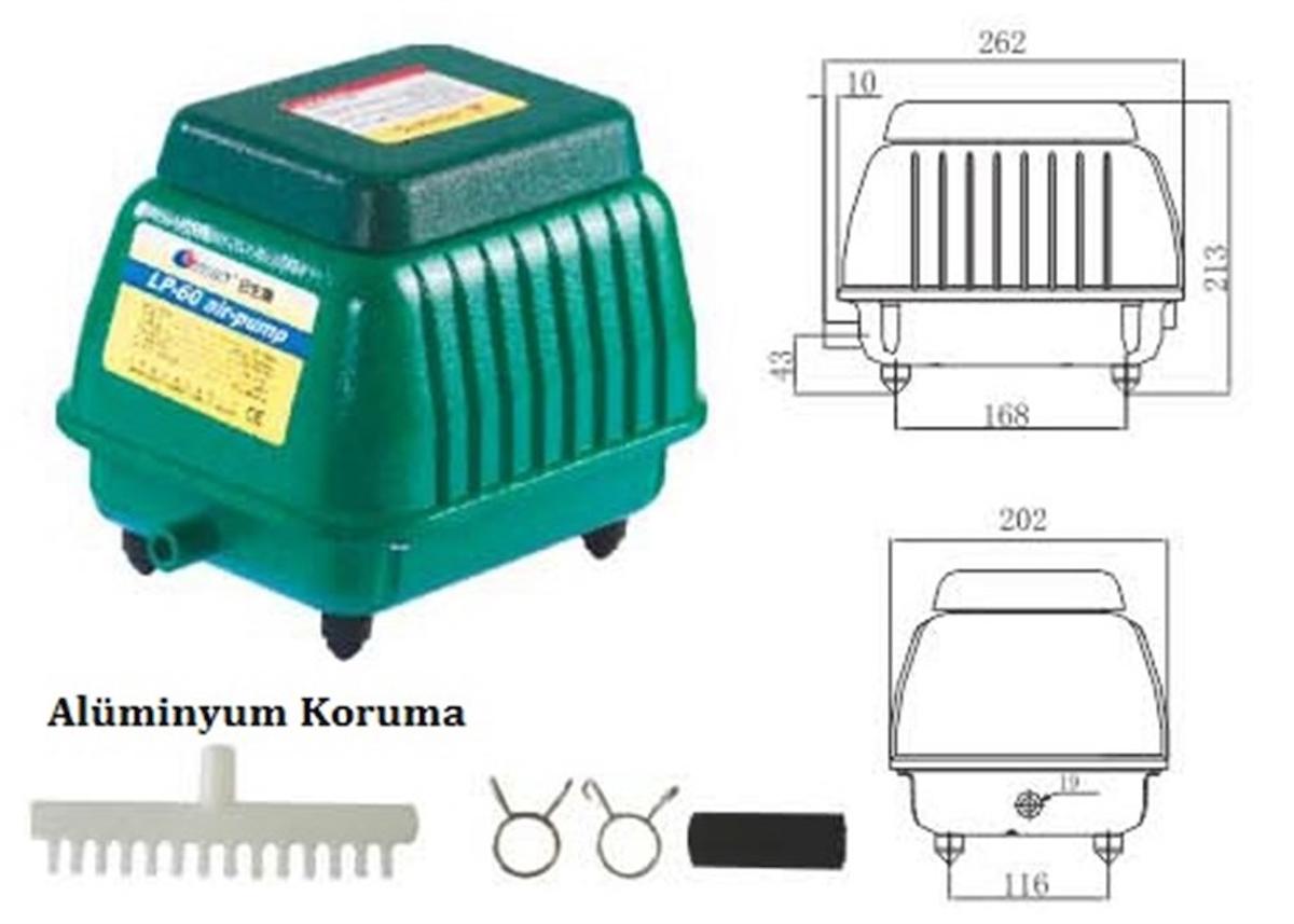 RESUN HAVA KOMPRÖSÖRÜ LP60