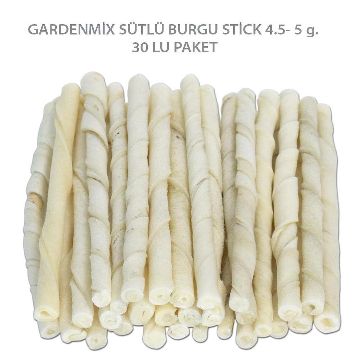 GARDENMİX SÜTLÜ BURGU STİCK 4.5- 5 g. 30 LU PAKET