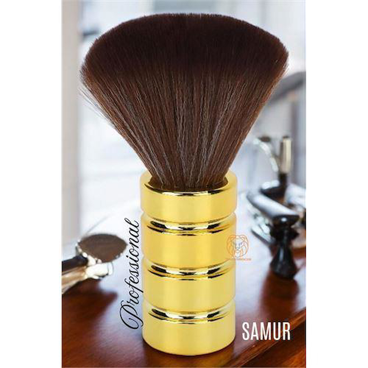 ModaCar Samur Kıl Ense Fırçası Gold Effect Absolute Professional