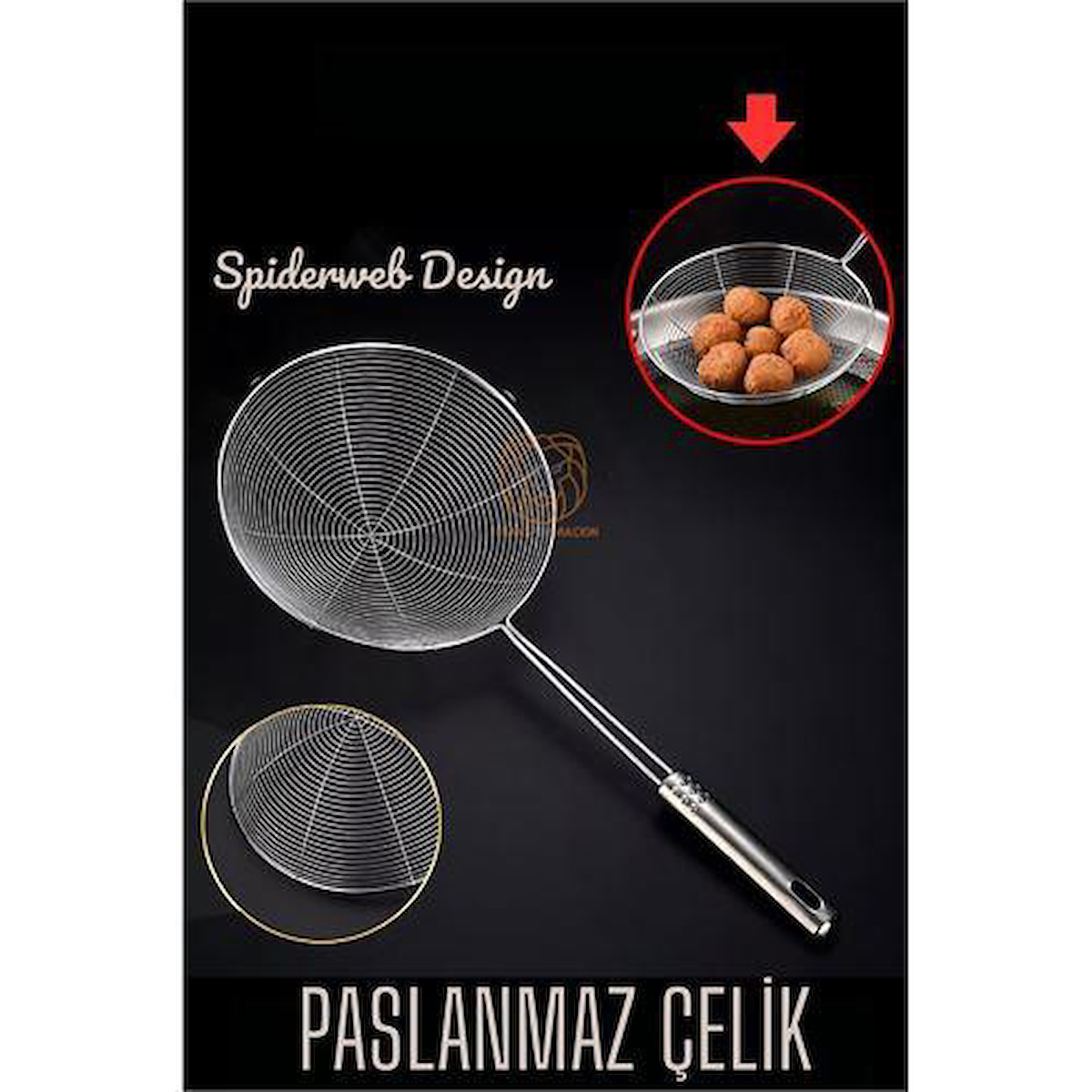 TransForMacion Çelik Kevgir Spiderweb Design 720971