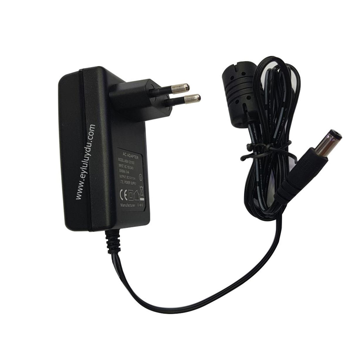 Spybox S9 4K Adaptör 12V 1,5 Amp.