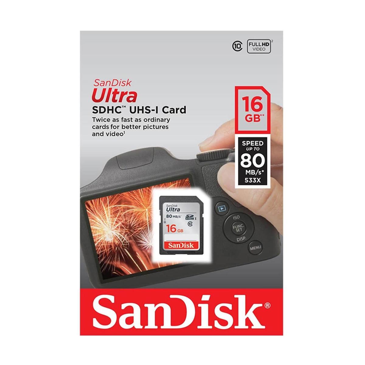 SanDisk Ultra 16 GB SD Kart