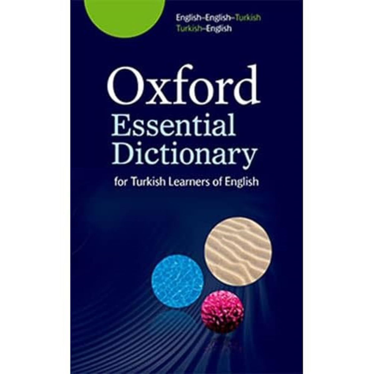 Oxford Essential Dictionary for Turkish Learners of English