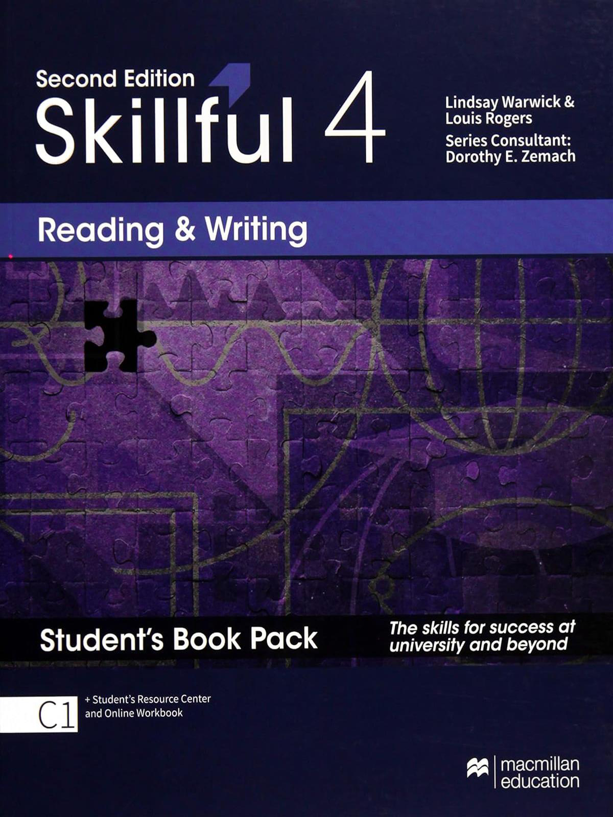 Skillful 4 Reading & Writing Student's Book Pack with Student's Resource Center and Online Workbook