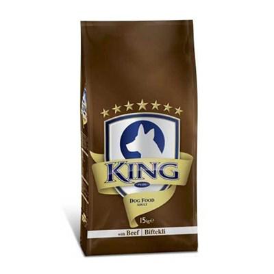 King Large Biftekli Tüm Irklar Yetişkin Kuru Köpek Maması 15 kg