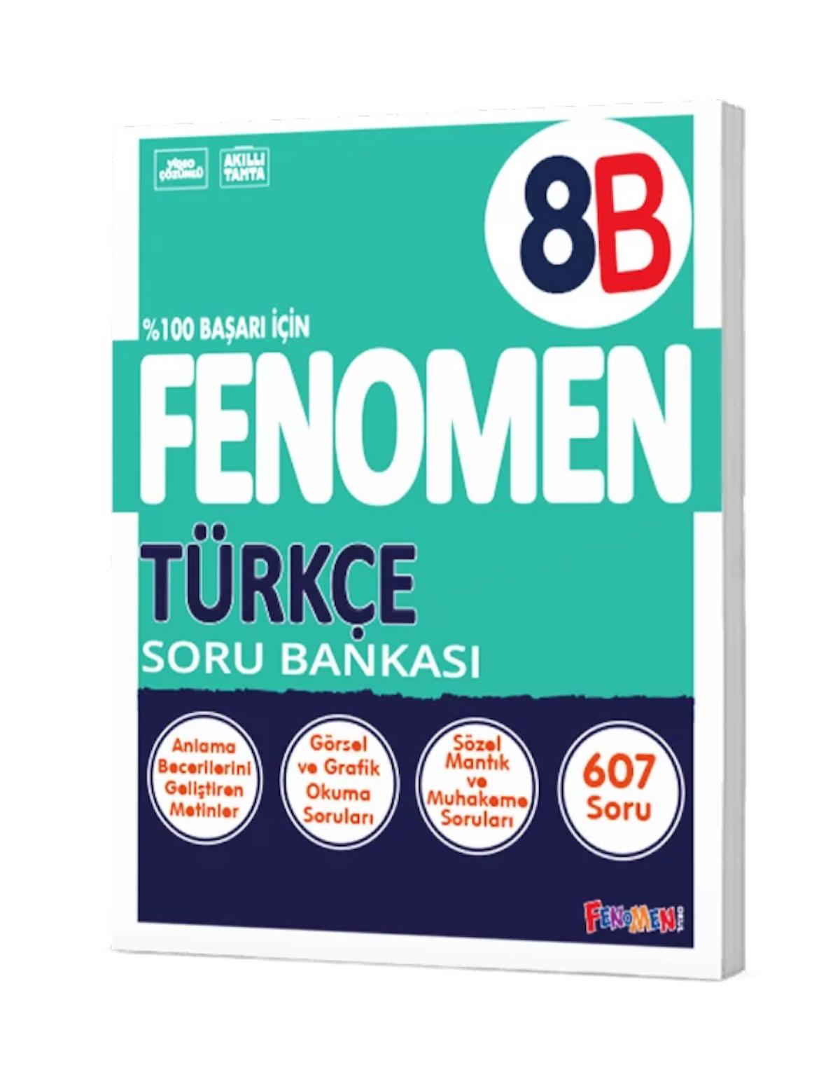 Fenomen 8B Türkçe Soru Bankası 