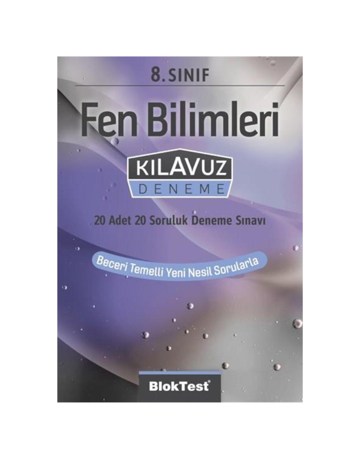 8.Sınıf Bloktest Fen Bilimleri Kılavuz Deneme