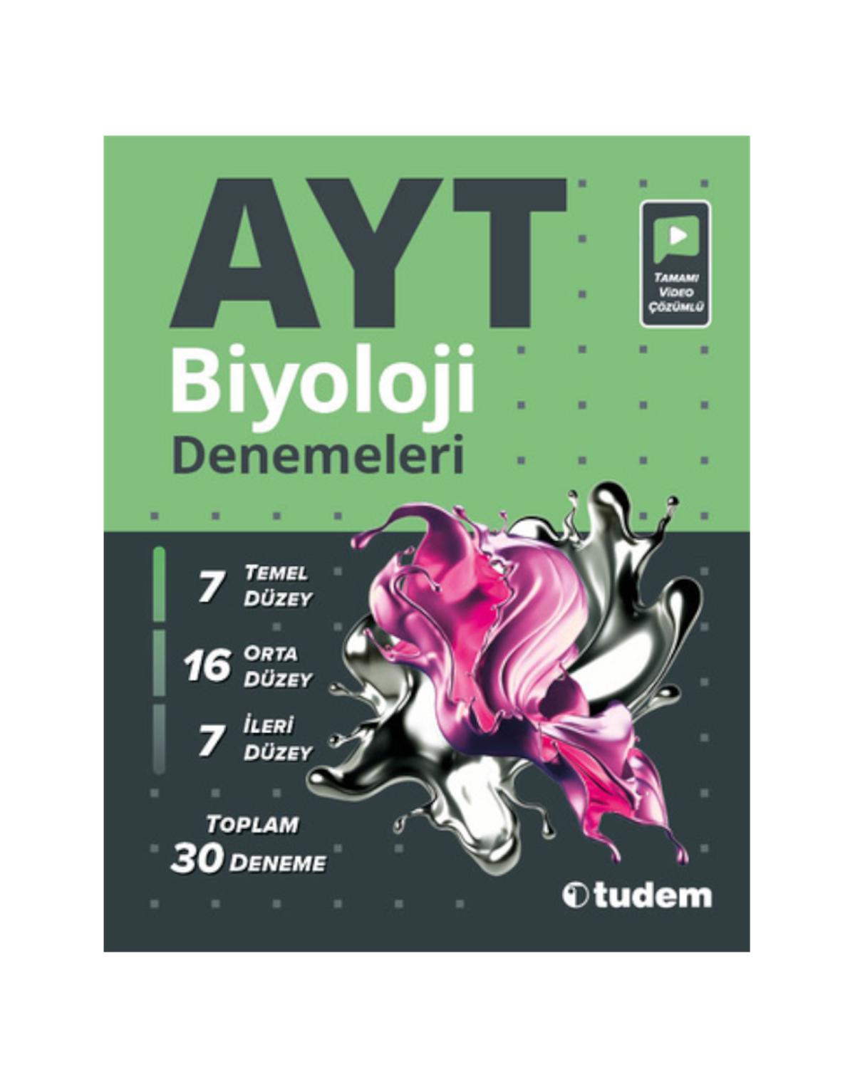 Ayt Biyoloji Denemeleri (30 Lu)