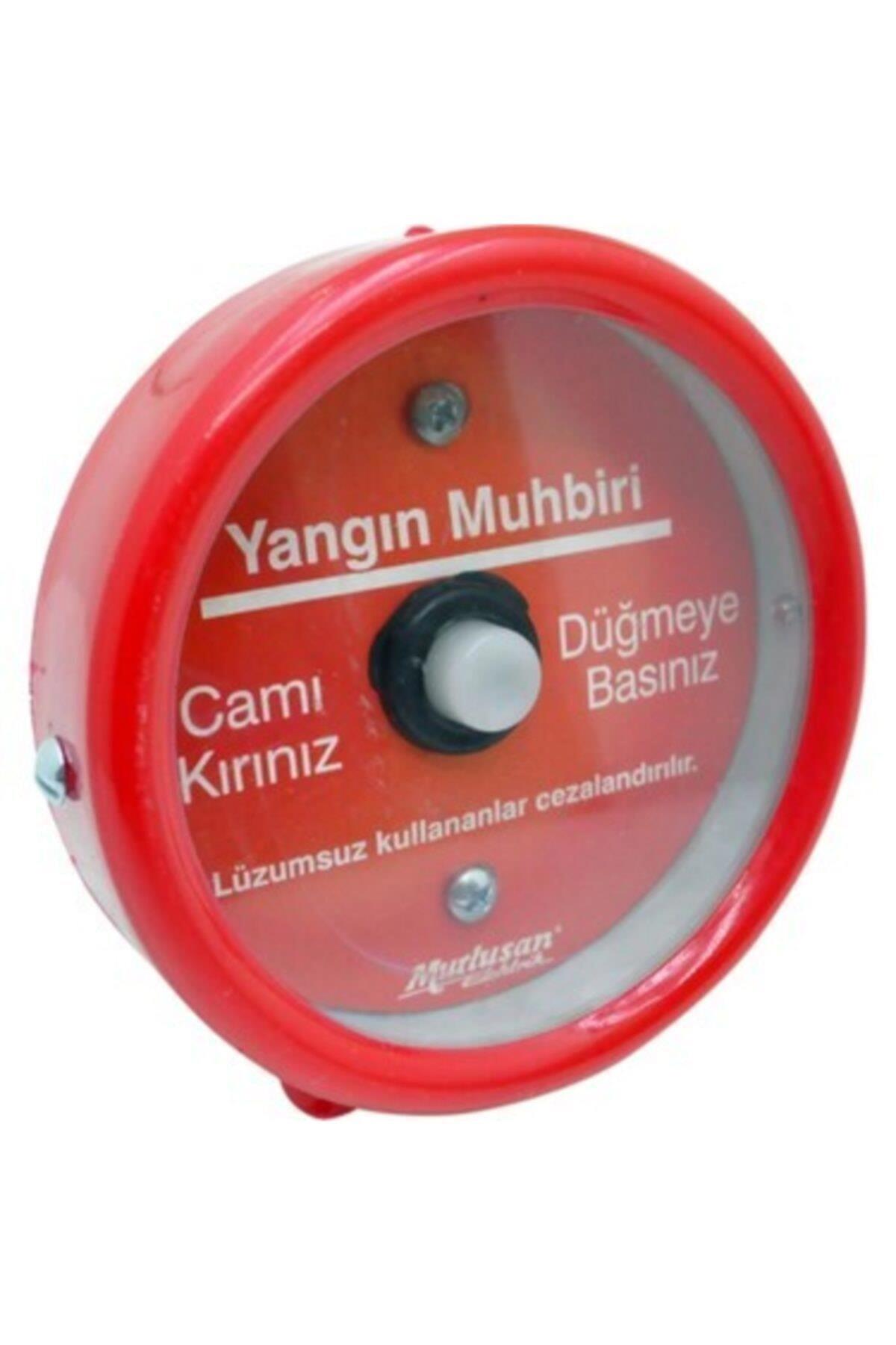 Yangın Muhbiri,yangın Ihbar Butonu Yuvarlak