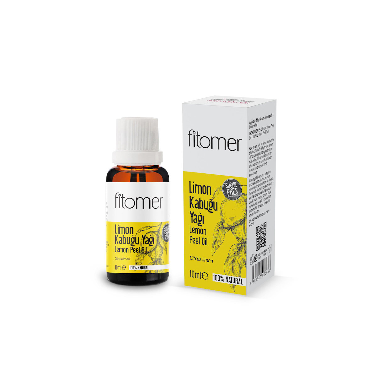 Fitomer Limon Kabuğu Yağı 10ML