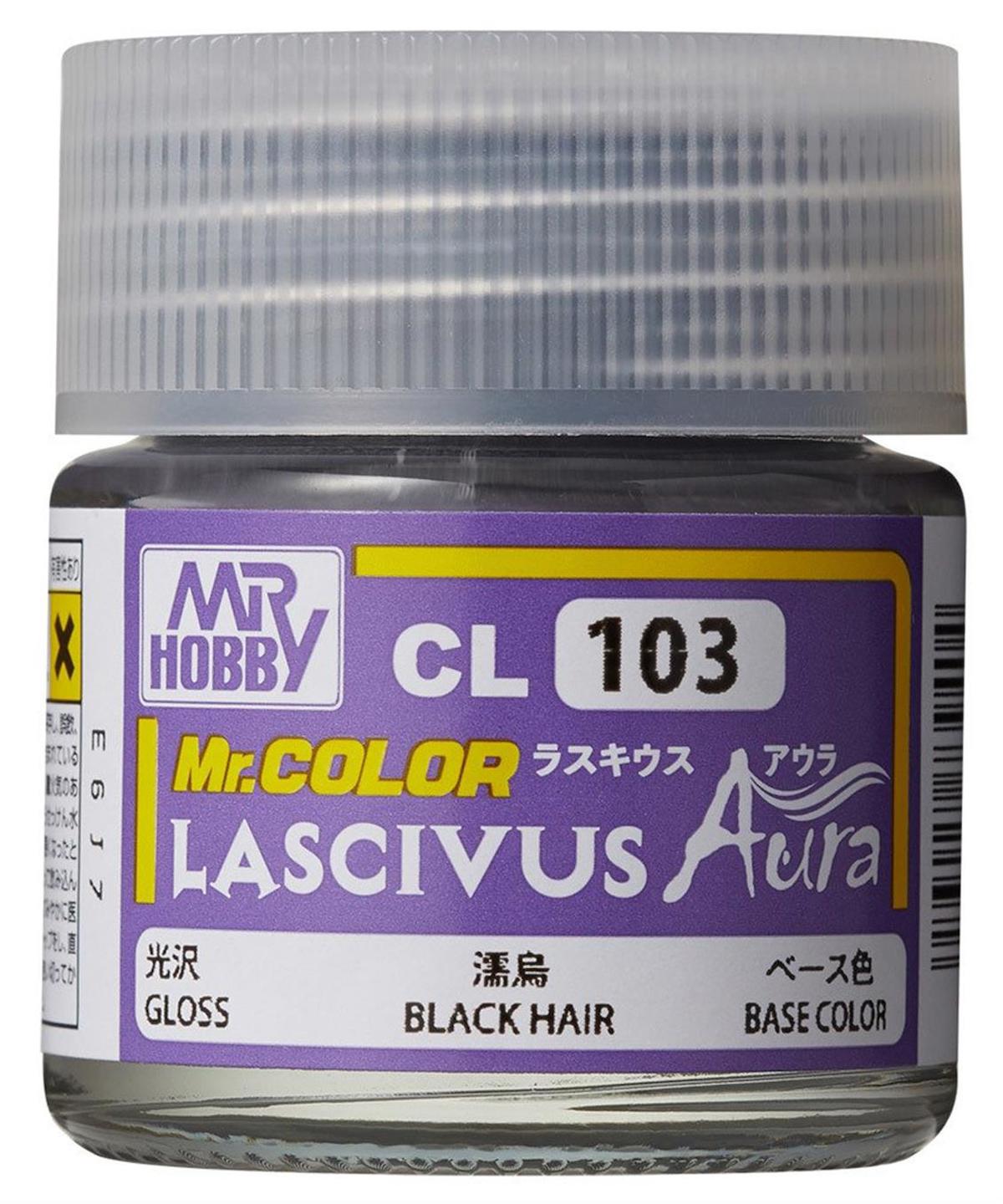 Gunze CL103 10 ml. Lascivus Black Hair, Mr.Color Serisi Maket Boyası