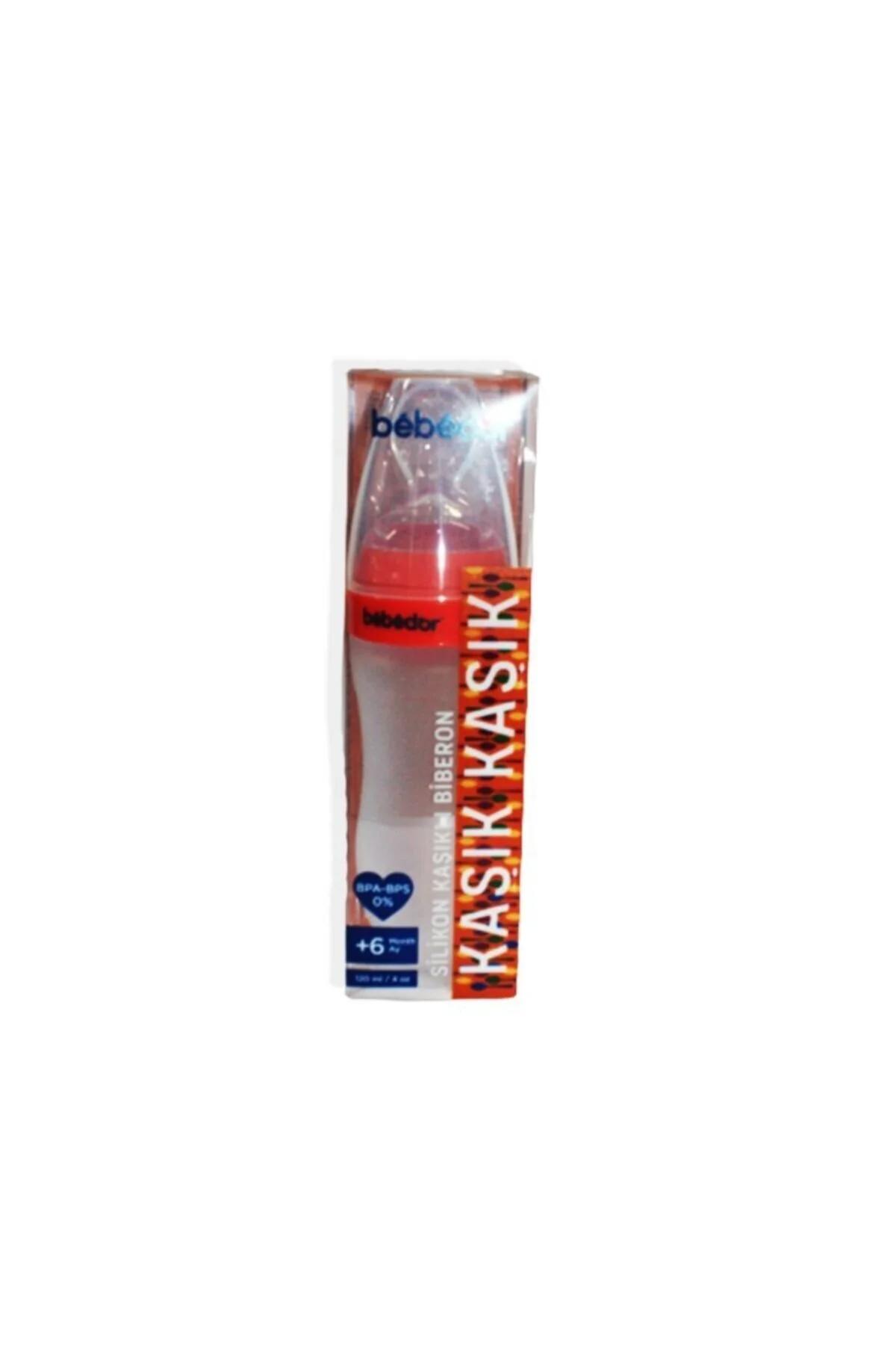 Silikon Kaşıklı Biberon 6+ 120ml Kod:7509