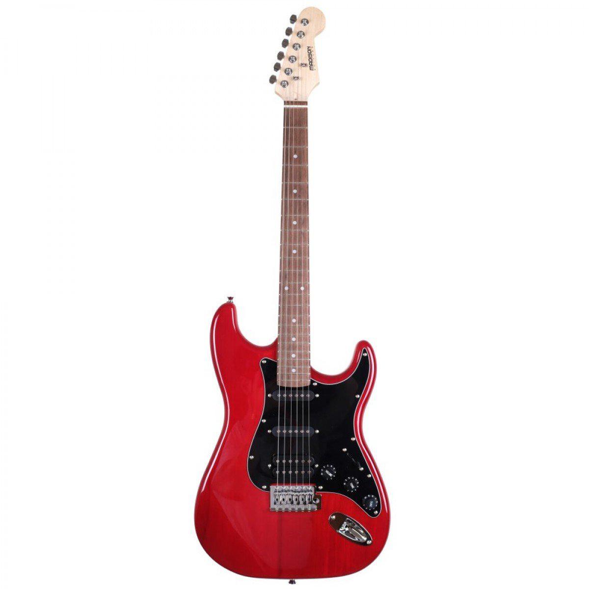 Madison Meg-2Trd Trans Red Burst Elektro Gitar