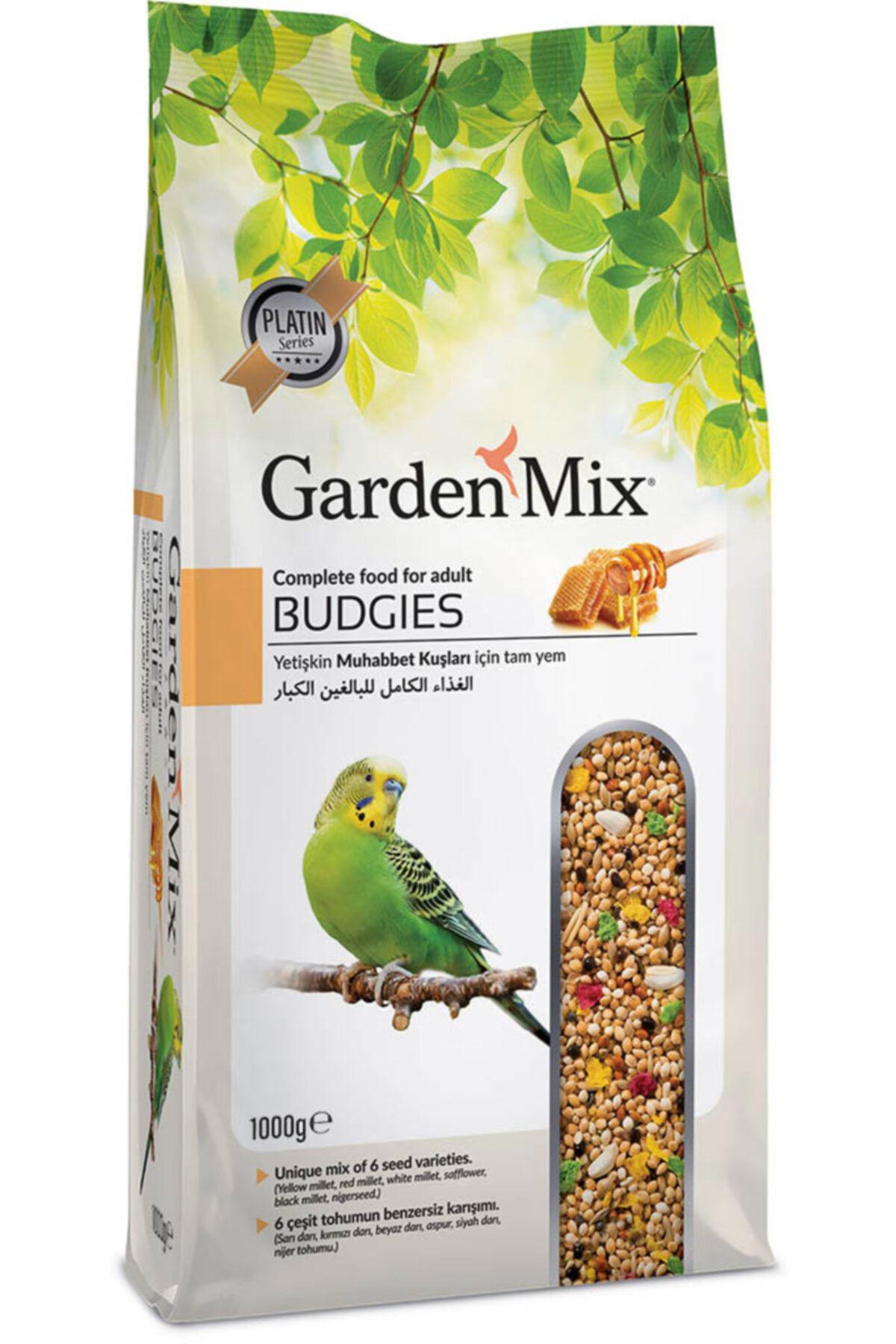 Garden Mix Platin Ballı Muhabbet Kuş Yemi 1000 Gr ( 10 Adet )