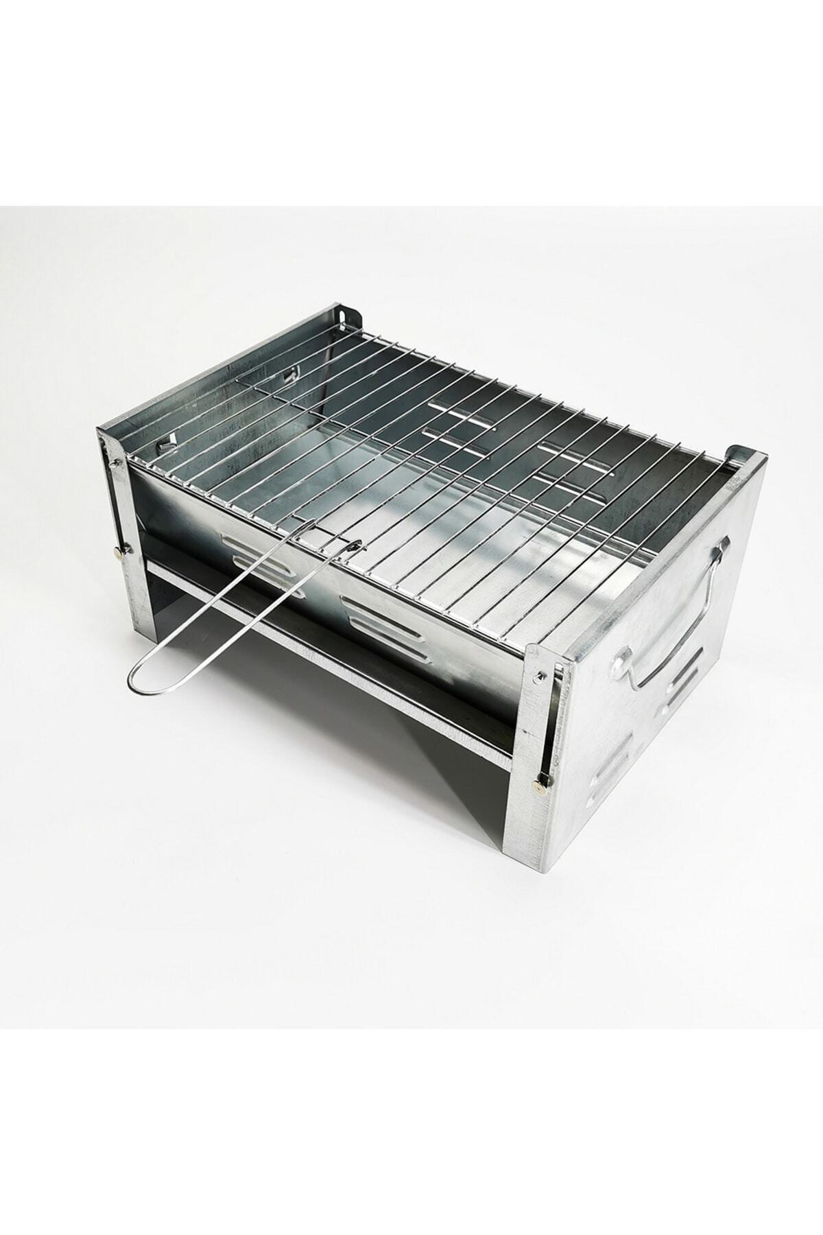 Çantalı Galvaniz Katlanır Mangal (özel Kutusu Vardır)