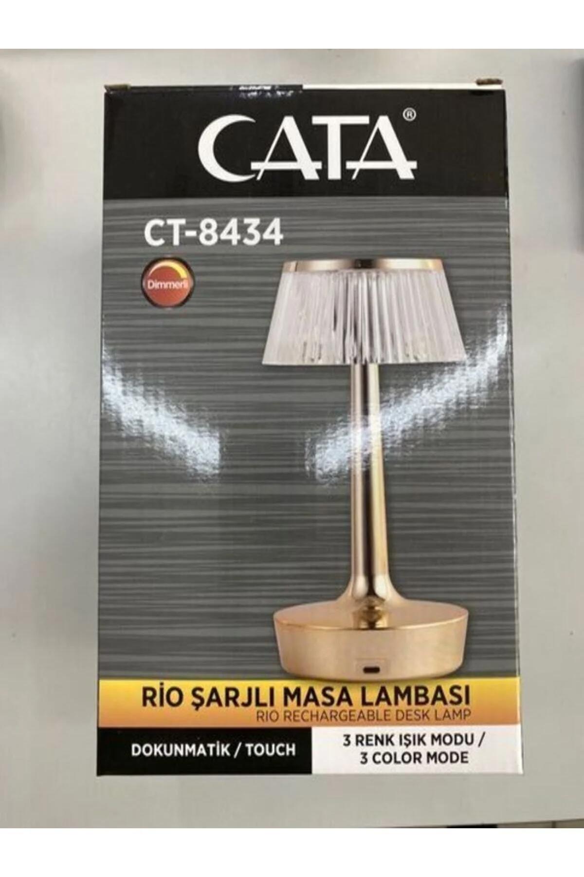 Ct-8434 Rıo Şarjlı Masa Lambası