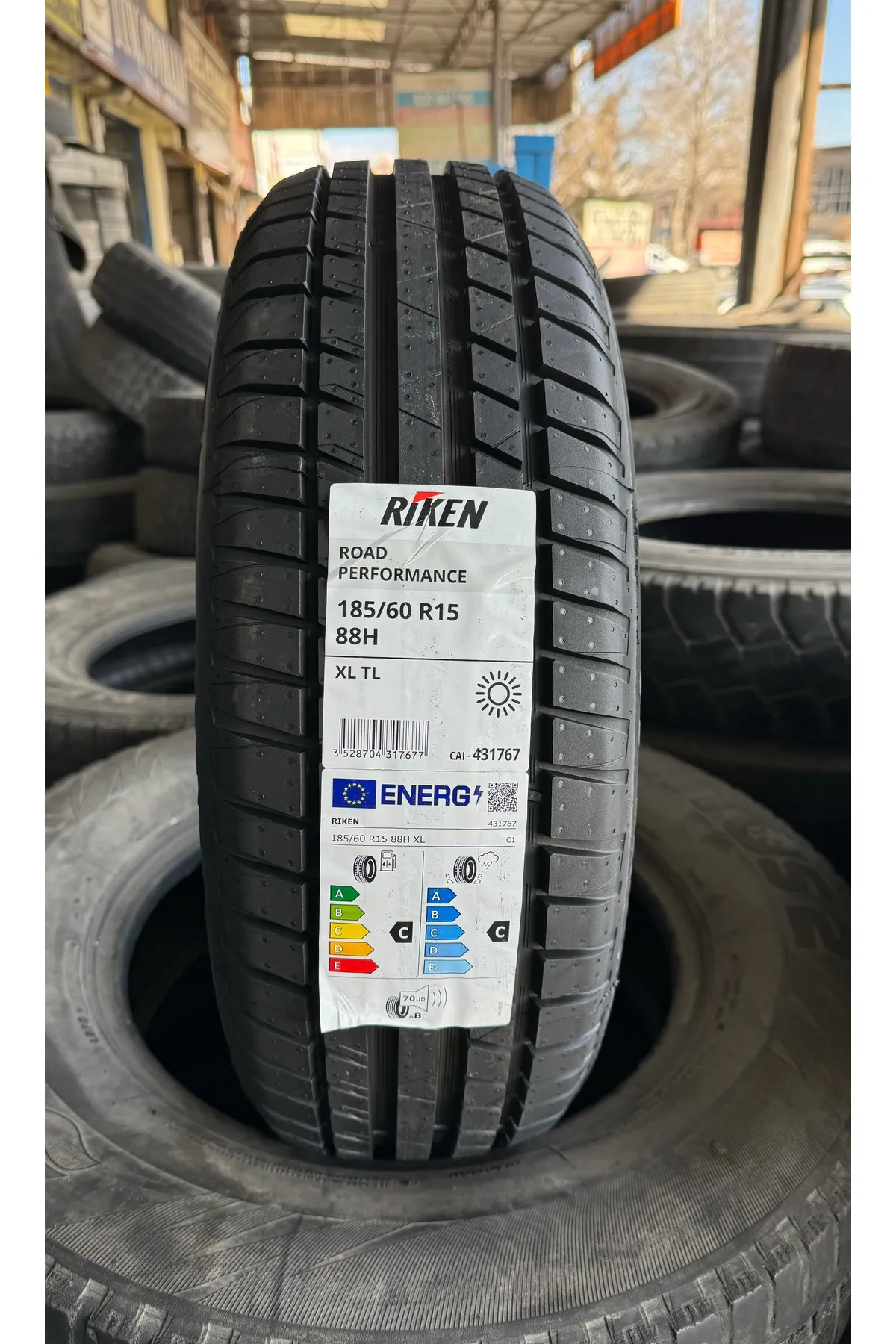 185/60 R15 88H XL RİKEN ROAD PERFORMANCE YAZ LASTİĞİ (SİBOB HEDİYELİ-2024 ÜRETİM)