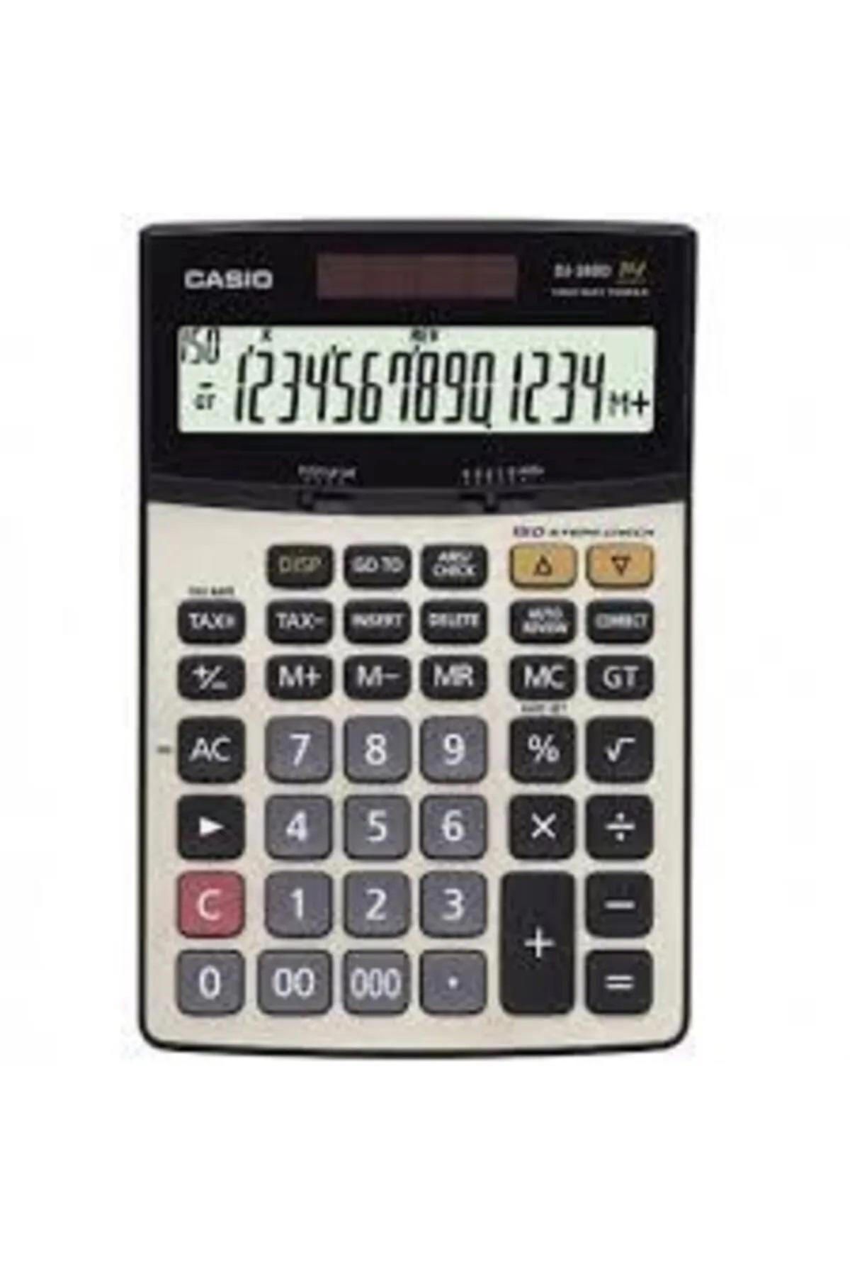 Casio Dj-240d Plus Işlem Kontrollü 14 Hane Masa Üstü Hesap Makinesi