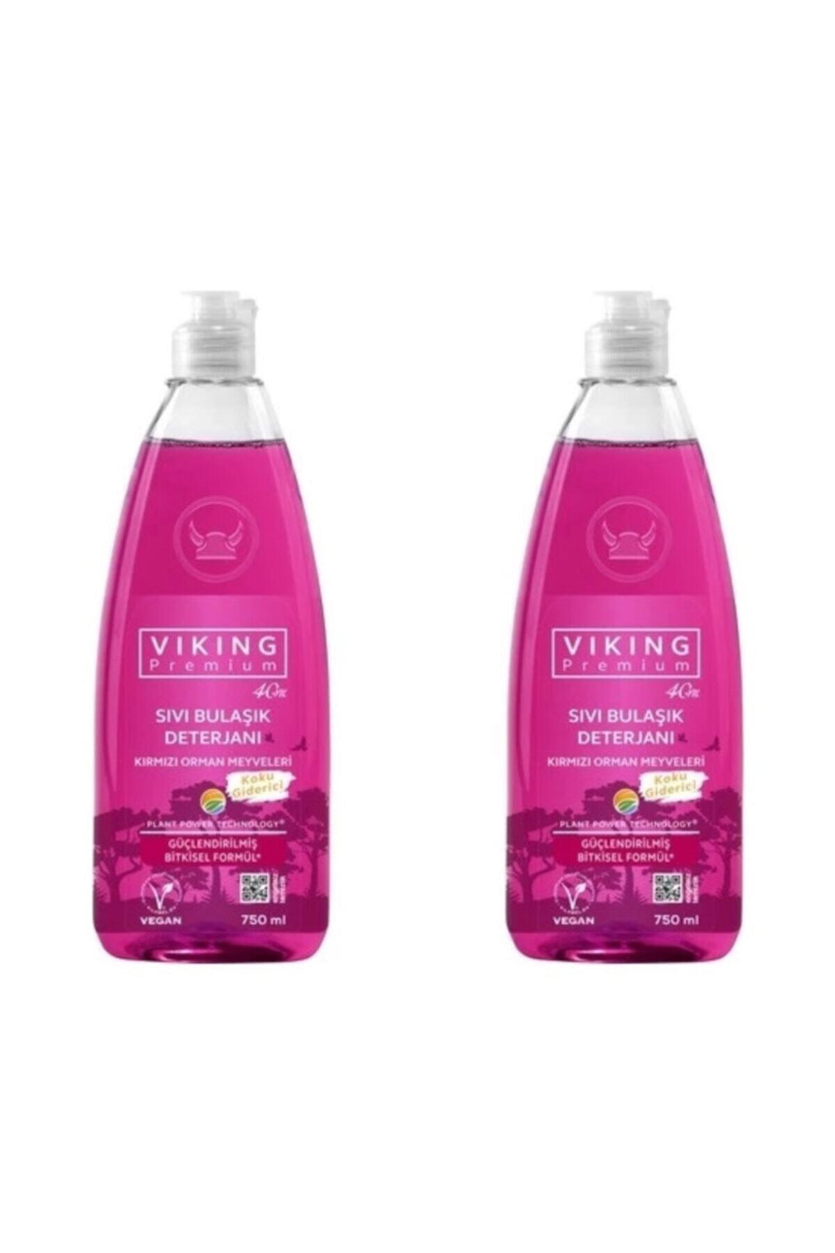 Viking Premium Orman Meyveleri 2x750 ml Elde Yıkama Deterjanı