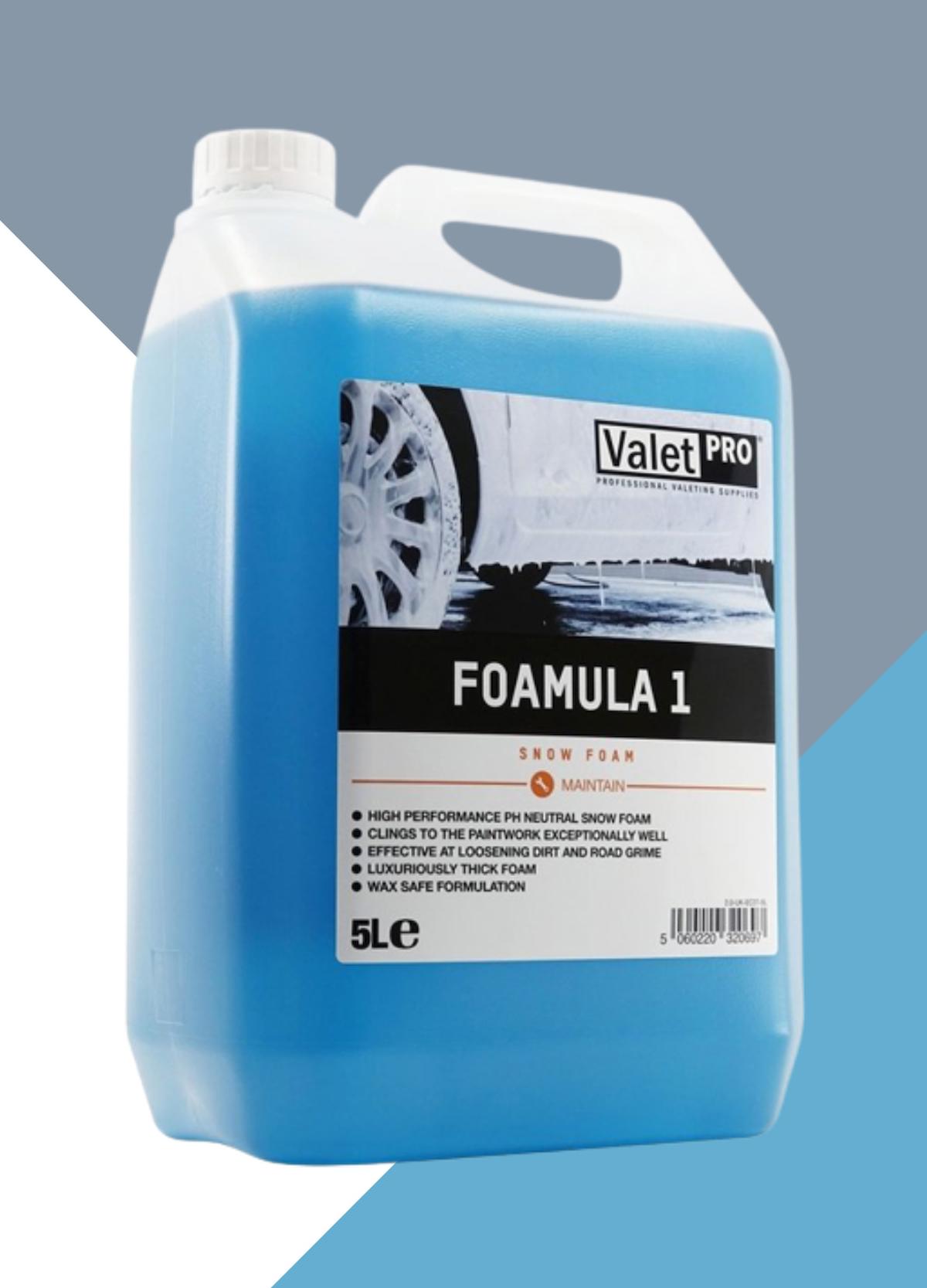 Valet Pro Foamula 1 Ph Nötr Yıkama Köpüğü 5lt.