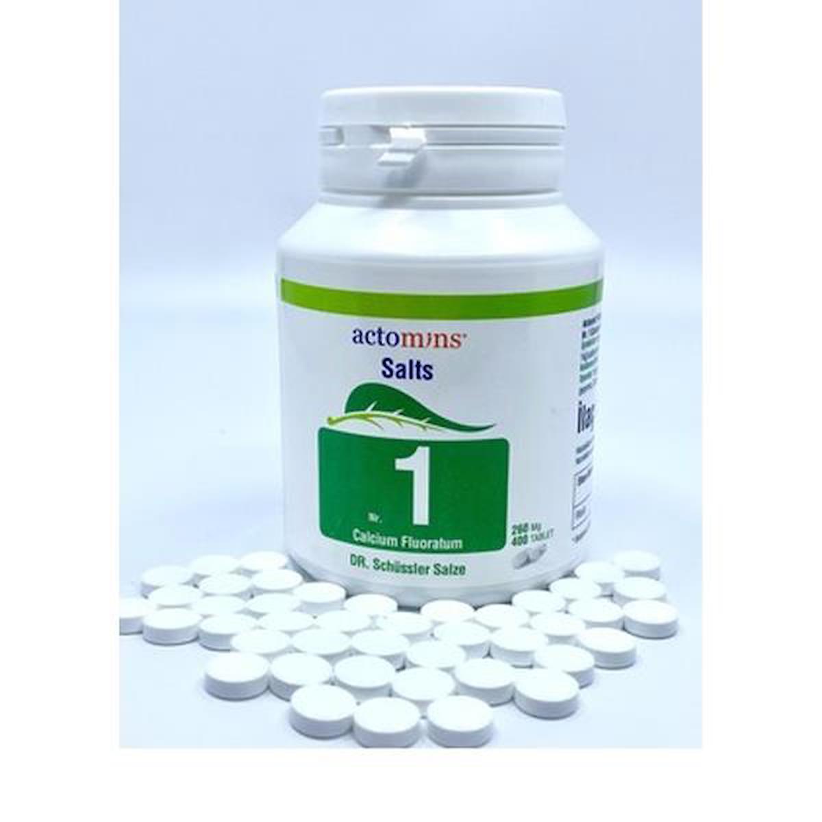 Schüssler Tuzları No1 CalciumFluoratum - 400 Tablet-SKT:12/2026