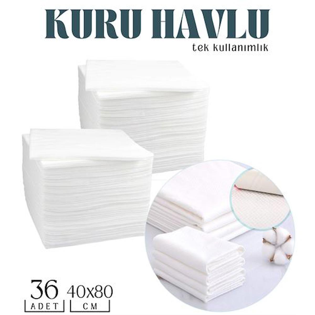 Tek Kullanımlık Kuru Havlu ShopZum Çok Amaçlı 40X80 CM 12 Adet  718430