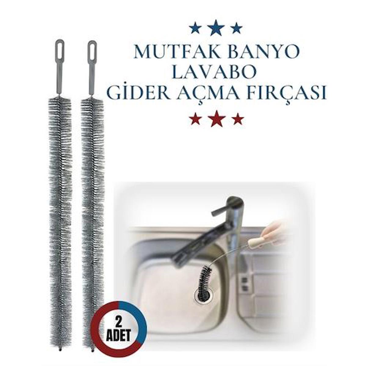 2 Adet Mutfak Banyo Lavabo Gider Açma Fırçası 715413