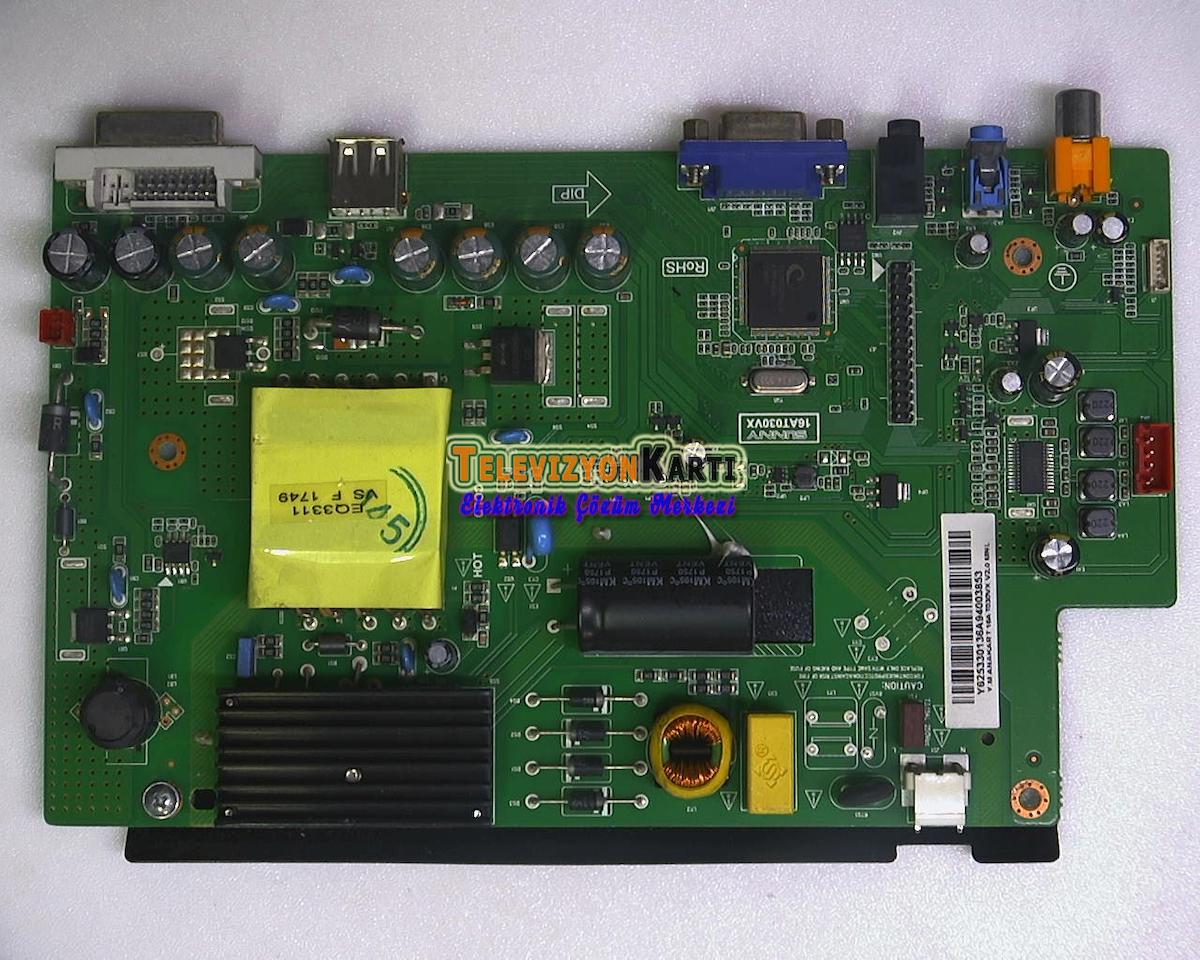 16AT030VX Y.M Anakart AX32DAB3037/1032 Main Board