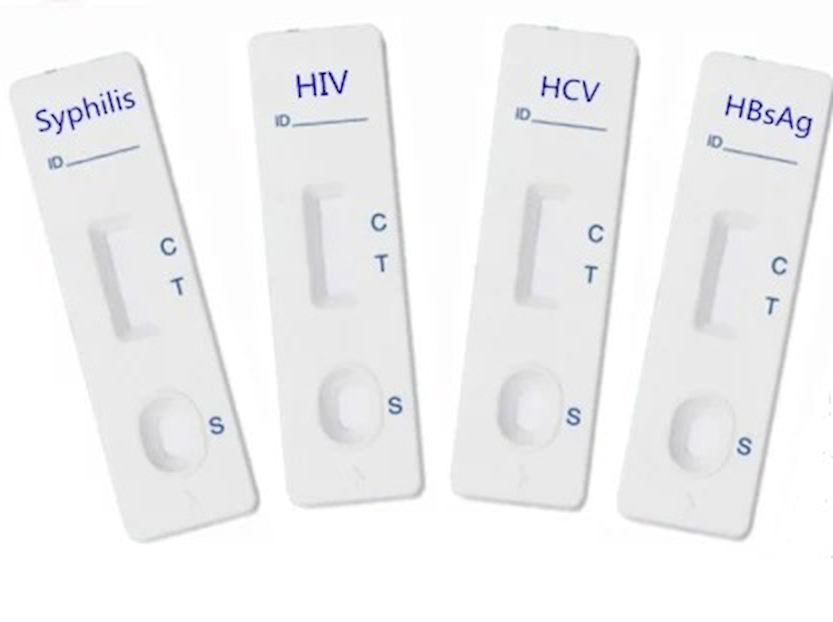 Rastmed Cybh - Cinsel Yolla Bulaşan Hastalıklar Testi 5 li Test -Hiv-Aids, Sifilis,Hsv 1/2 , Hcv , H