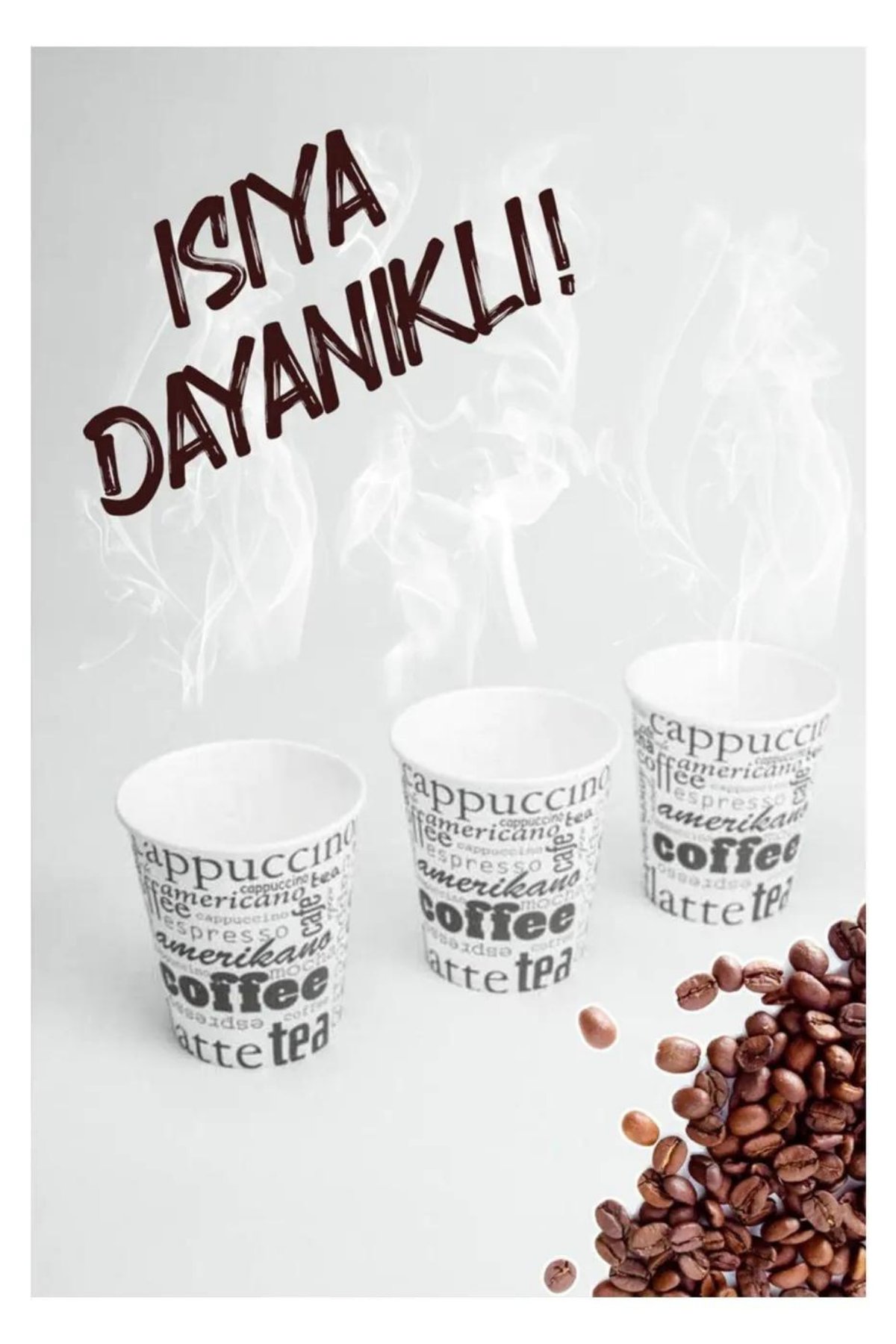 Karton Bardak 4 Oz Türk Kahvesi Espresso Bardağı 100'LÜ