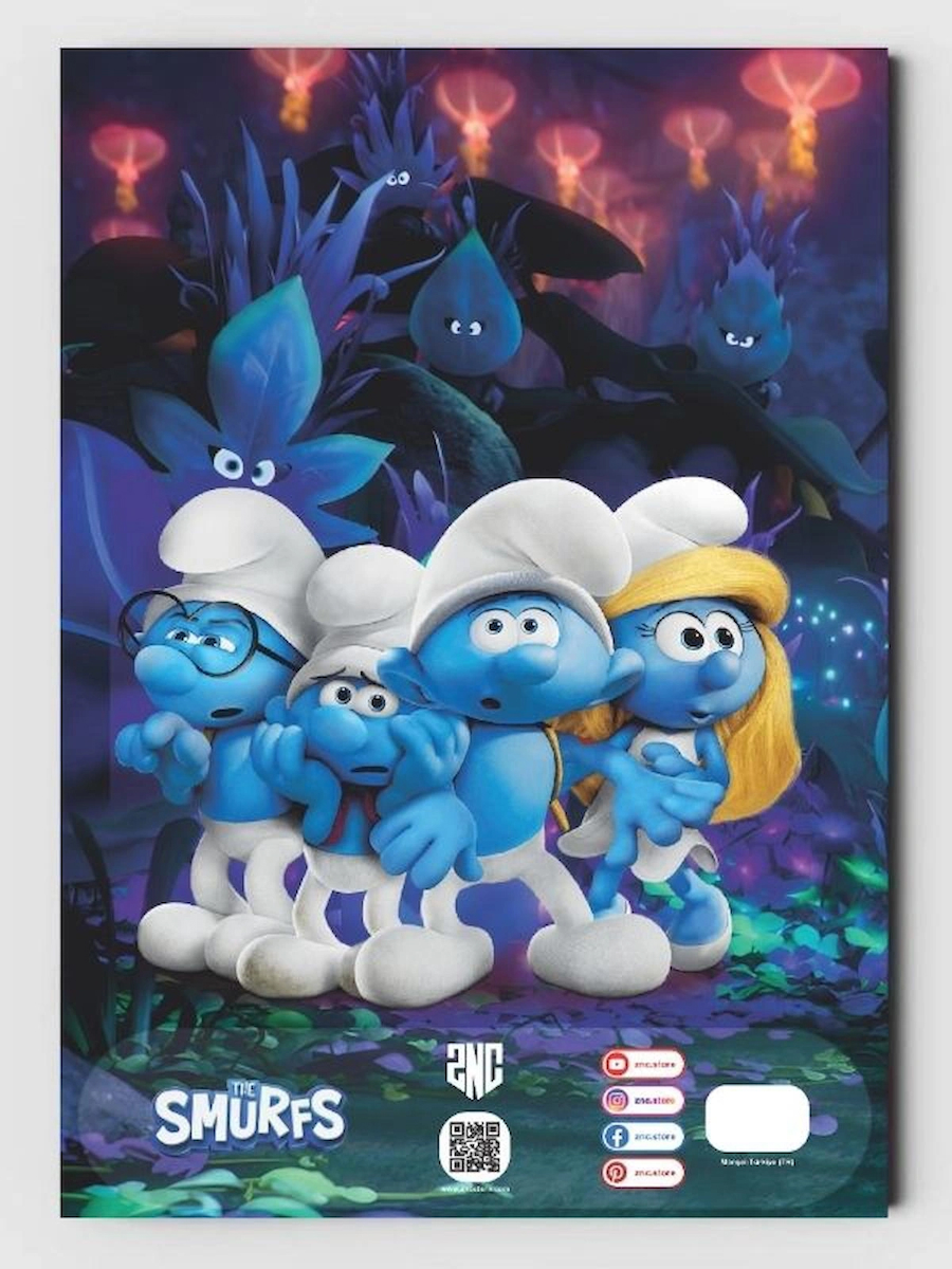 Smurf (ŞİRİNLER) Çocuklar Için Boyama Kitabı (20 TAM SAYFA RESİMLİ BOYAMA KİTABI)