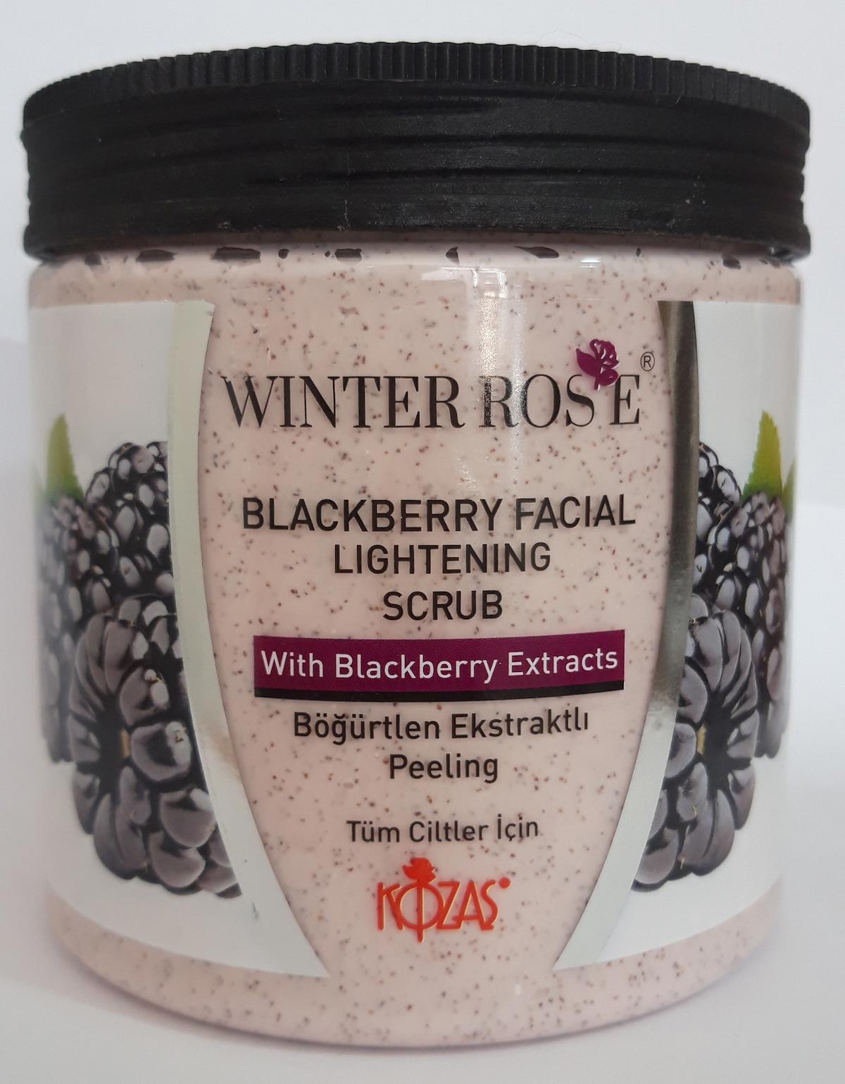 Winter Rose Böğürtlen Özlü Tüm Ciltler İçin Peeling 500 gr