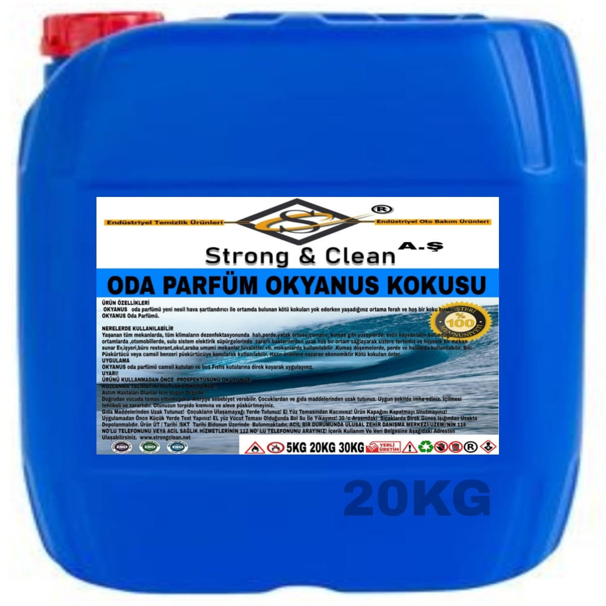 Oda Parfüm Okyanus Kokulu 20 Kg