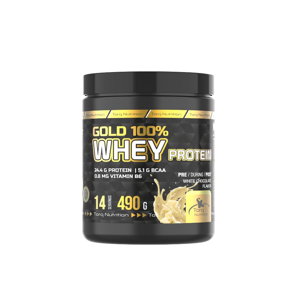 Gold Whey Protein Beyaz Çikolata Aromalı 490 Gr