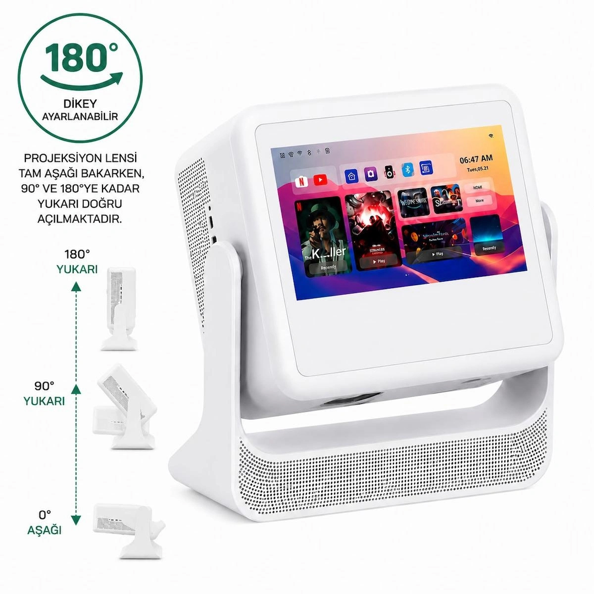 Castu A2 Pro Dokunmatik Lcd Projeksiyon