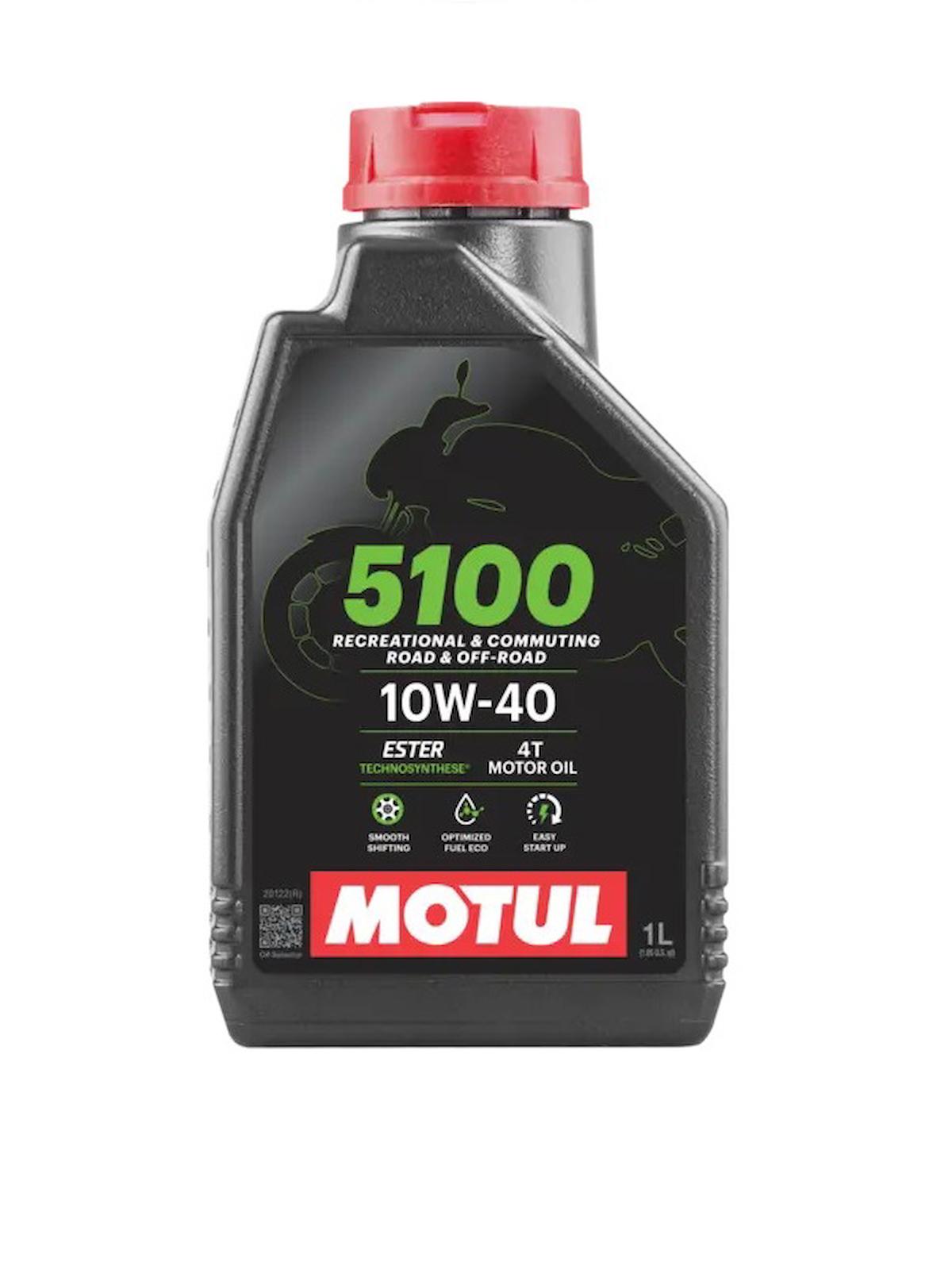 Motul 5100 4T 10W-40 Motosiklet Yağı 1 lt 