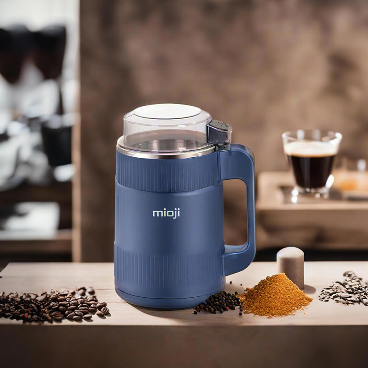 Mioji Mio CG34 500W Paslanmaz Çelik Bıçak Kompakt Baharat ve Kahve Öğütücü