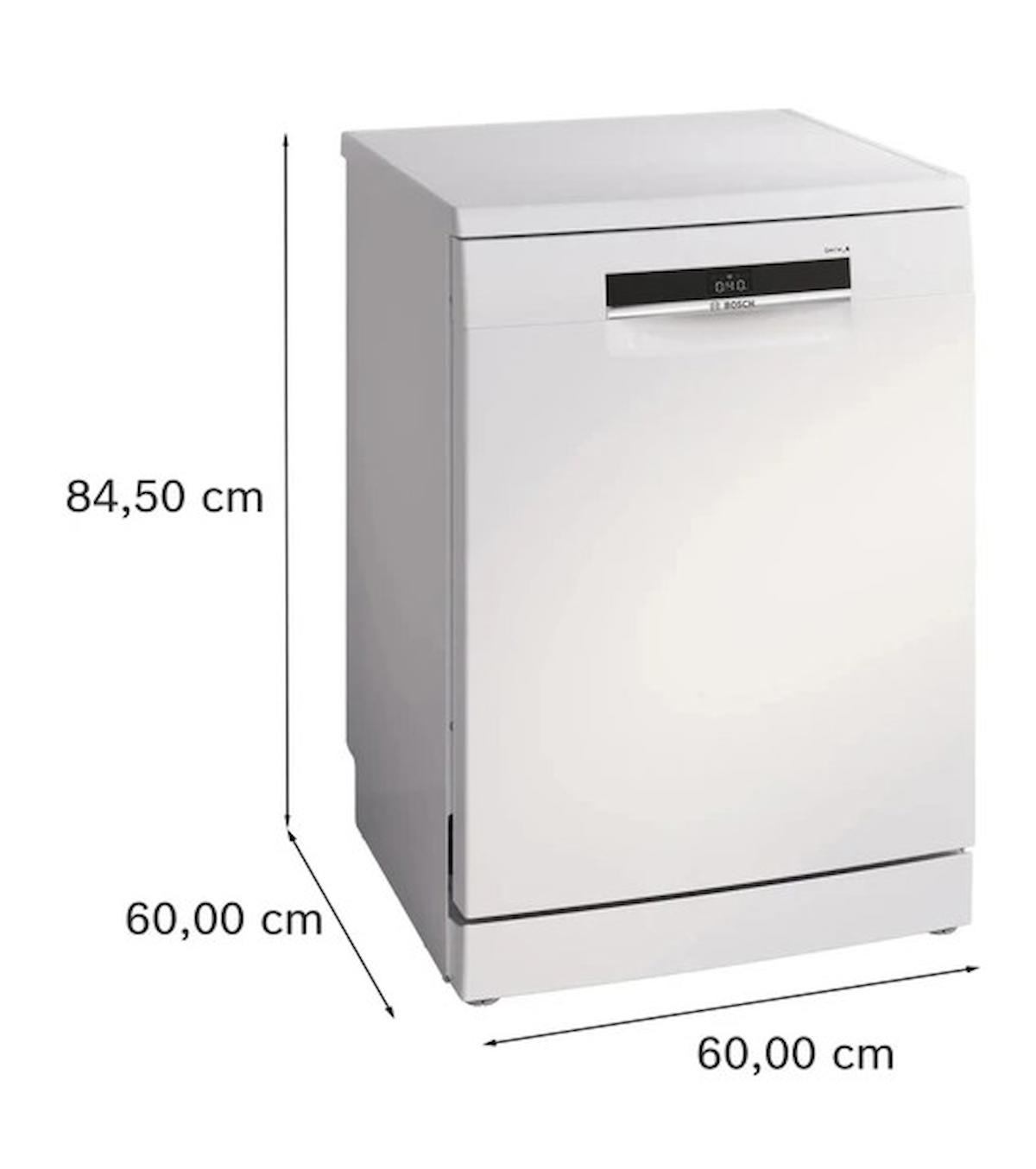 BOSCH SMS6EKW63T B Enerji Sınıfı 13 Kişilik 6 Programlı Solo Bulaşık Makinesi