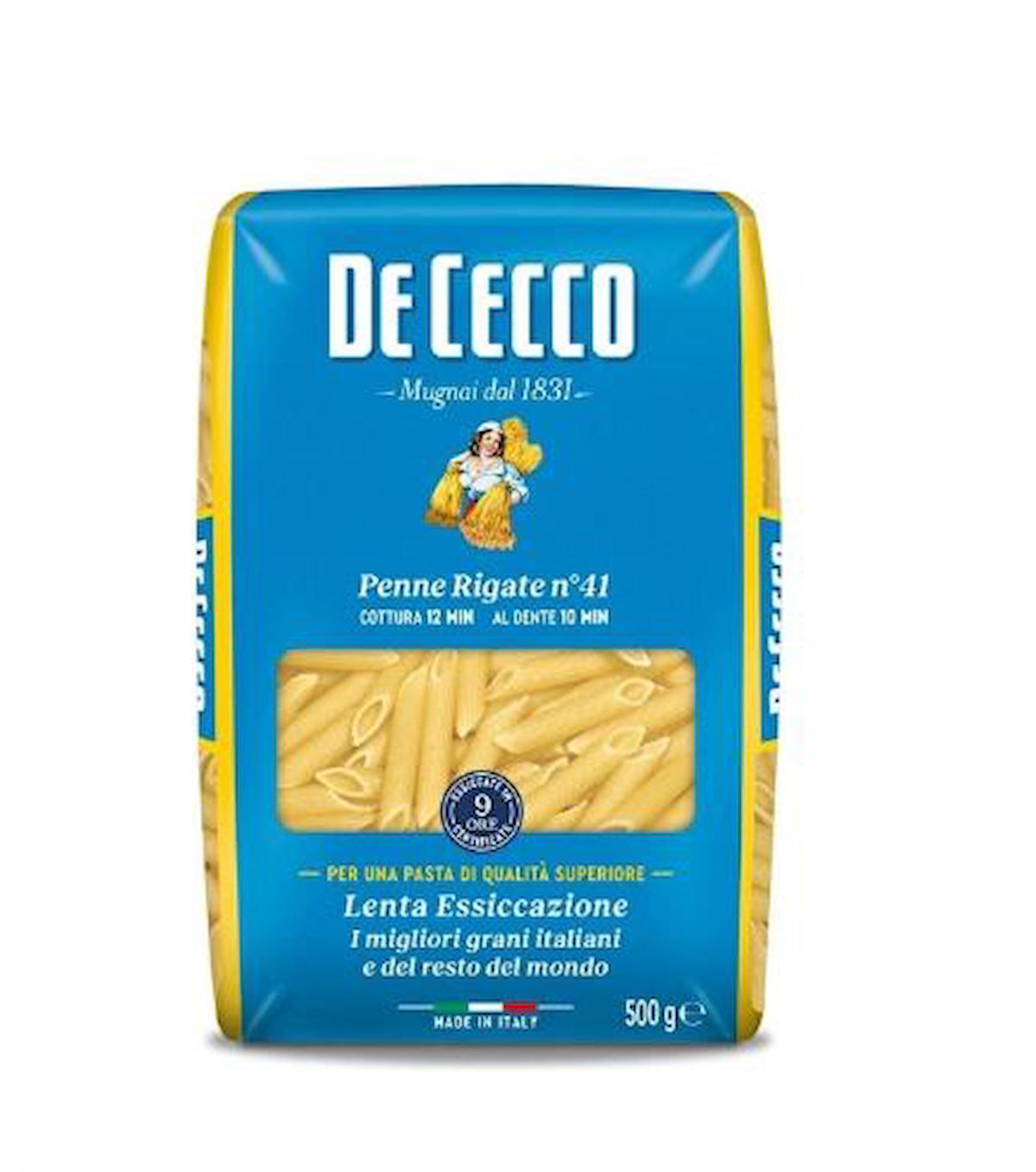 De Cecco Penne Rigate Makarna 500 gr