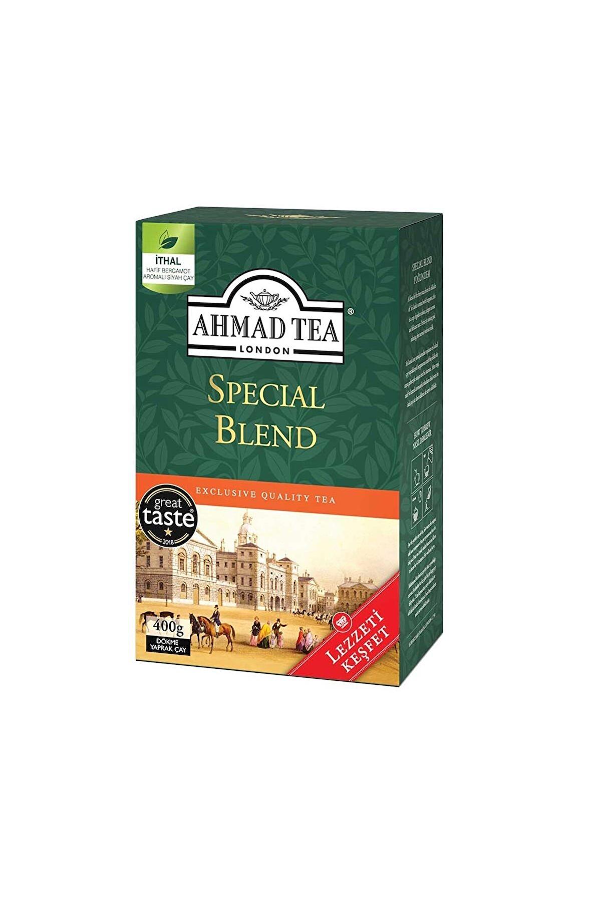 Ahmad Tea Special Blend Bergomat Aromalı Yaprak Dökme Çay 400 Gr