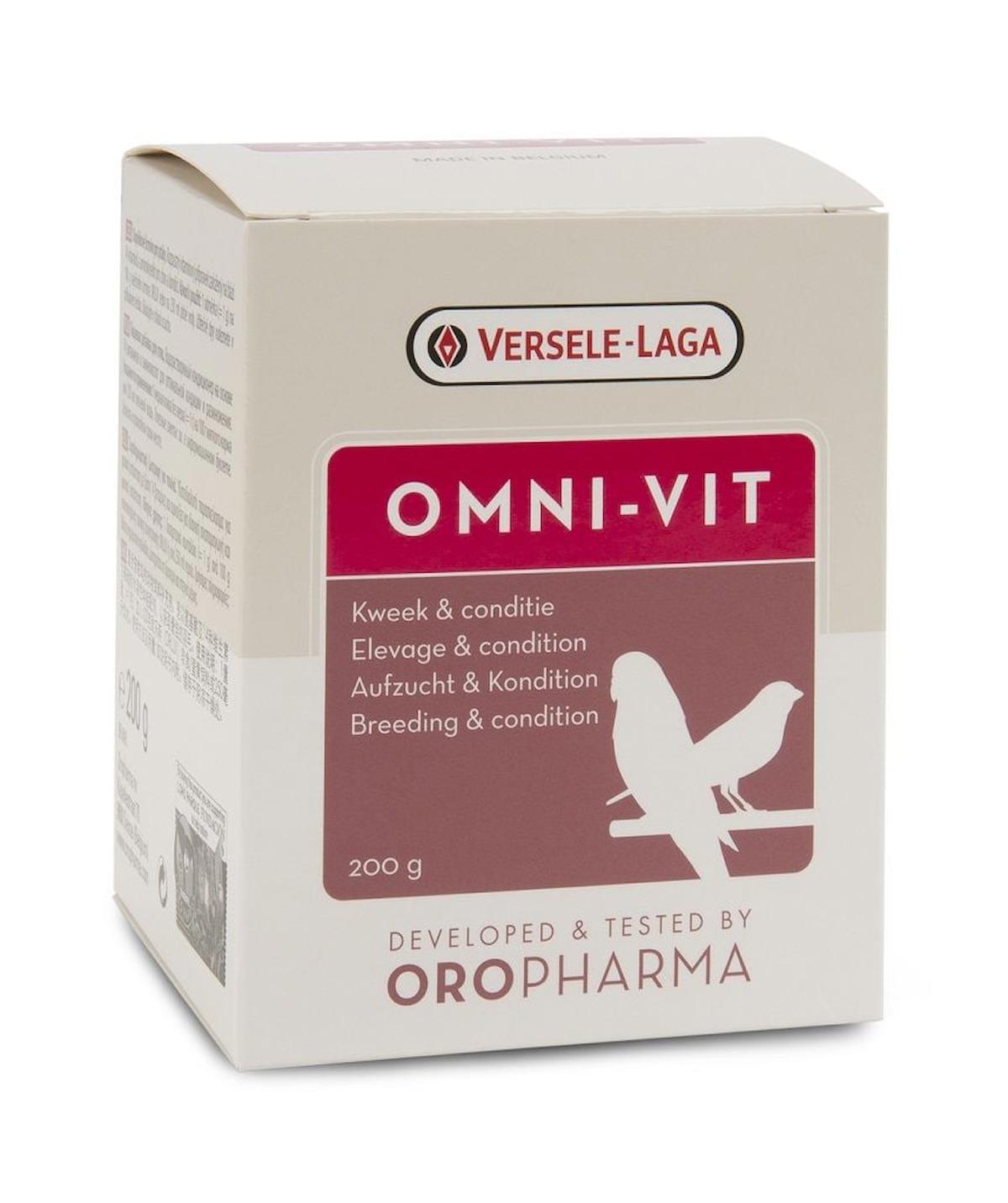 Versele Laga Oropharma Omni-Vit Üreme Kondisyon Vitamini 200 gr