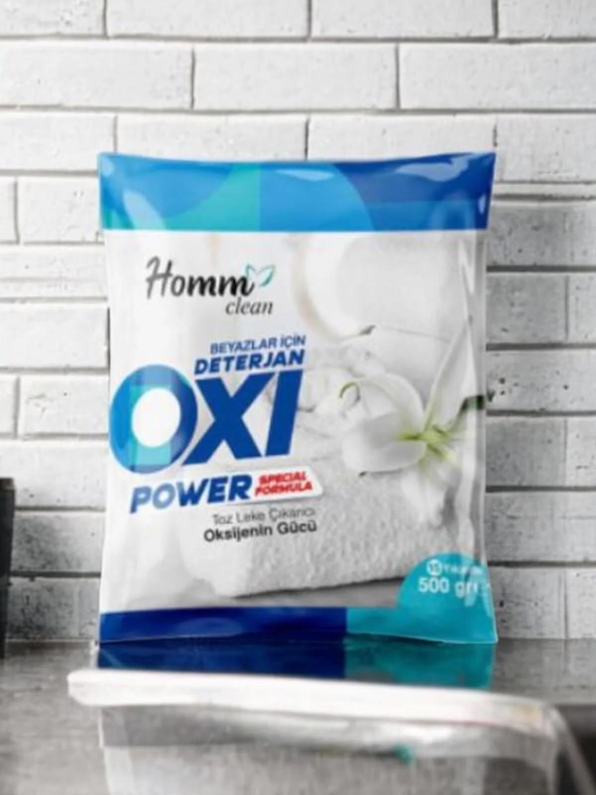  Homm Bitkisel Oxi Toz Leke Çıkartıcı Power Beyazlar Için 500 gr