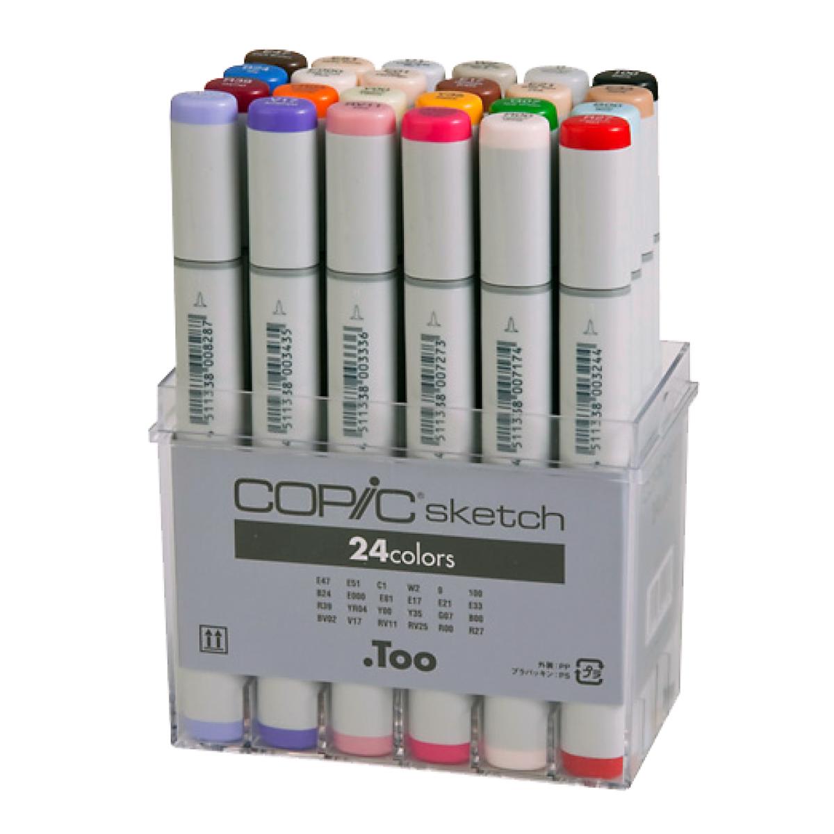 Copic Sketch Marker 24 lü Set