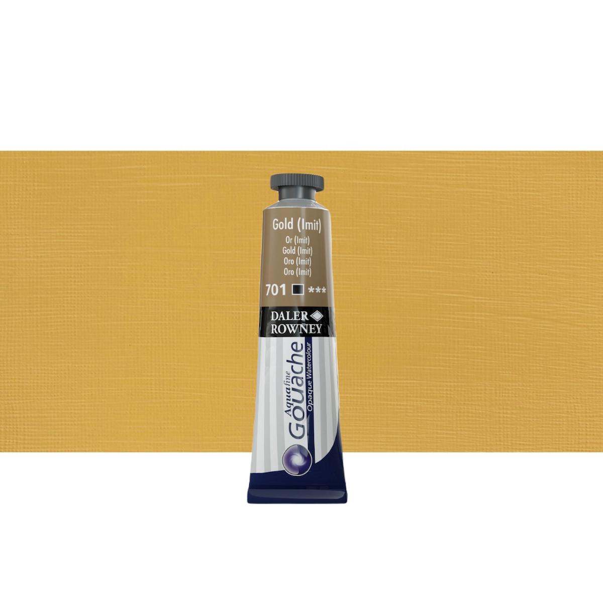 Daler Rowney Aquafine Guaj Boya Tüp 15ml 701 Gold