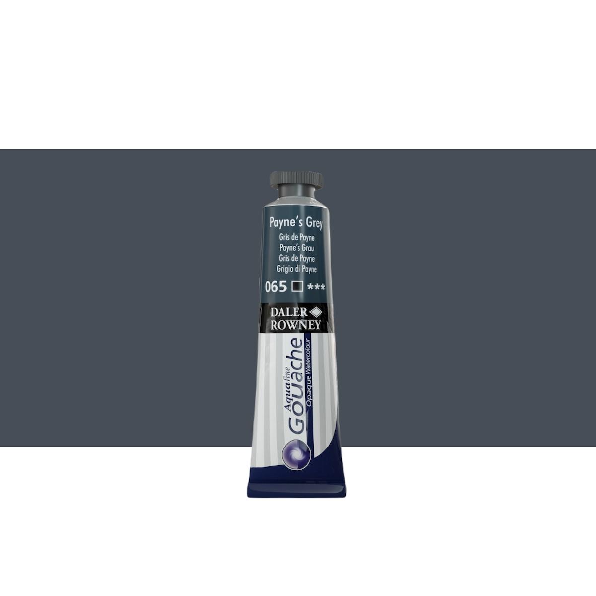 Daler Rowney Aquafine Guaj Boya Tüp 15ml 065 Paynes Grey