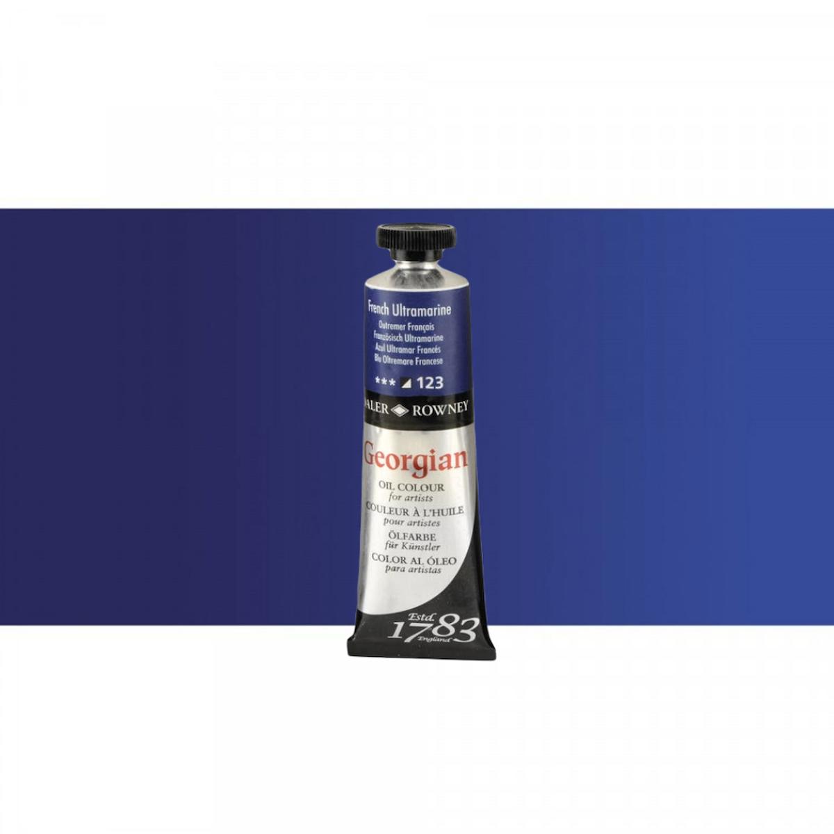 Daler Rowney Georgian Yağlı Boya 38ml French Ultramarine 123