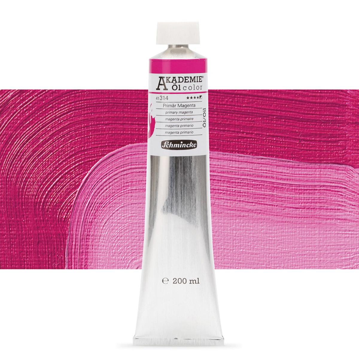 Schmincke Akademie Yağlı Boya 200ml S.1 314 Primary Magenta